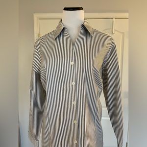 Black & White Button Down Shirt